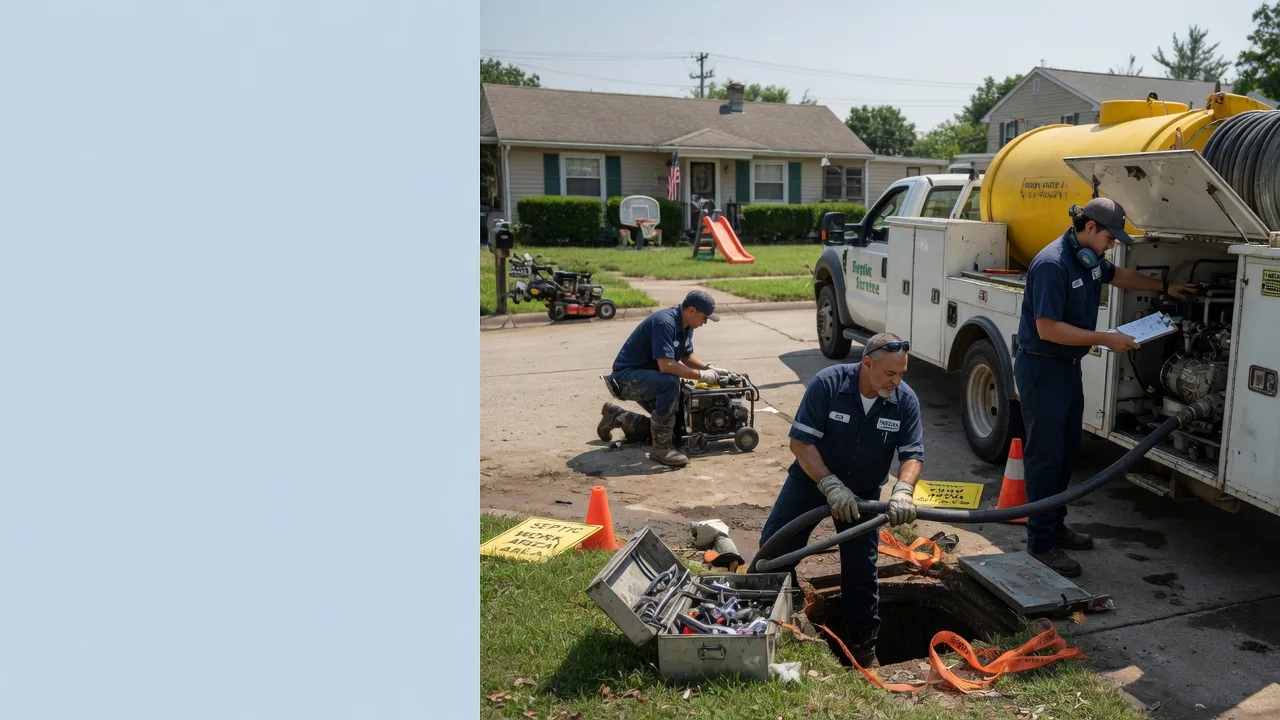 Septic Tank Pumping in Wolfe City, TX near me
